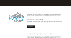 Desktop Screenshot of boulderrunningclinics.com